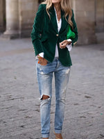 Sabina Classic One-Button Blazer