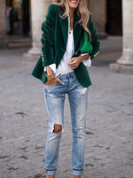 Sabina Classic One-Button Blazer