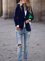 Sabina Classic One-Button Blazer