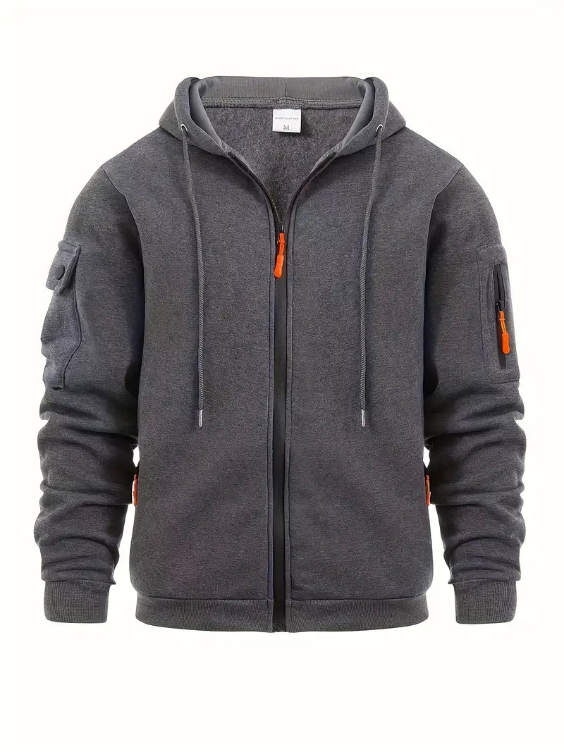 Janosch Full-Zip Hoodie with Pockets