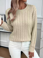Doris Cozy Cable Knit Winter Sweater