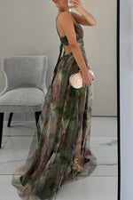 Selina Pleated Maxi Dress