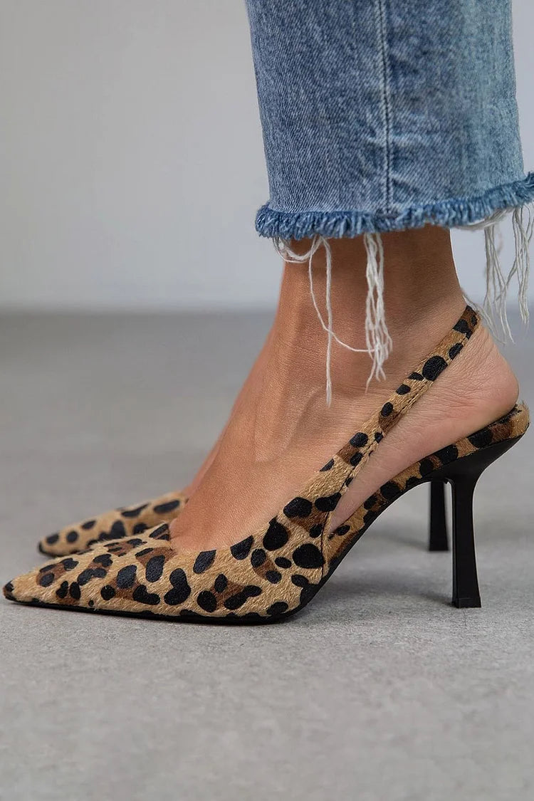 Eva Pointed Toe High Heels