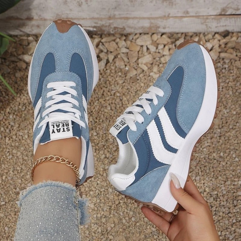 Annika Retro Chunky Platform Sneakers