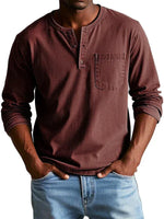 Philipp Long-Sleeve Henley Shirt