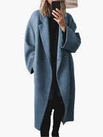 Laura Loose Fit Button-Front Coat