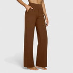 Nadine Wide-Leg Lounge Pants with Stretch Waistband