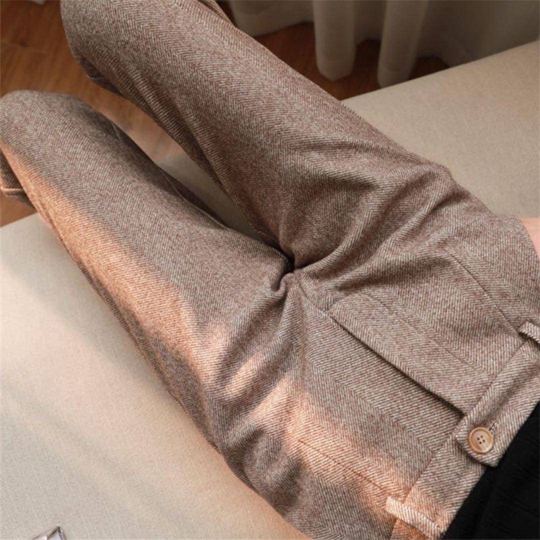 Lukas Tailored Ankle-Length Trousers