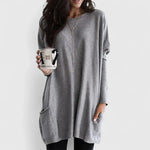 Karla Long-Sleeve Tunic Dress