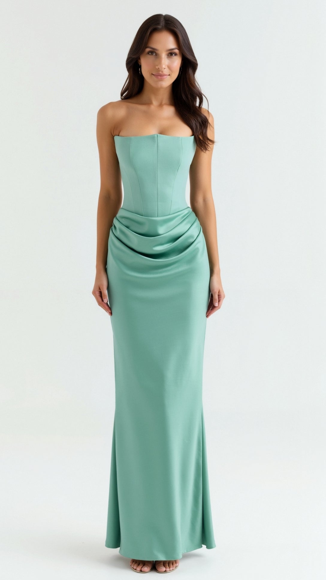 Maria Column Maxi Wedding Guest Dress
