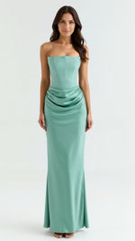 Maria Column Maxi Wedding Guest Dress