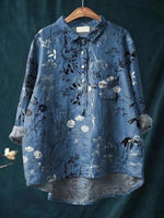 Monette | Floral Blouse, women's blouse – view 8