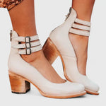 Janelis | Elegant Block Heel Pumps