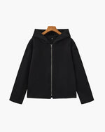 Marlow Wool Zip Coat, women's zip coat – view 12