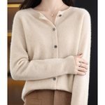 Katharina Classic Button-Front Cardigan