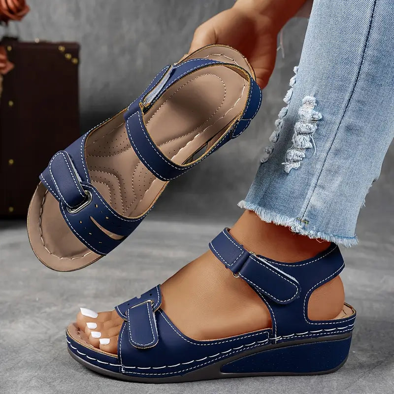 Laura Comfort Wedge Summer Sandals
