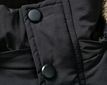 Karl Rugged Hooded Winter Jacket with Faux Fur Lining