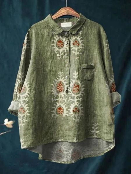 Monette | Floral Blouse, women's blouse – view 18