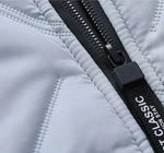 Theo Quilted Jacket with Stand Collar