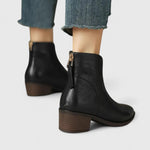 Nicole Block Heel Ankle Boots