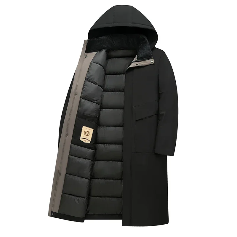 Alexander Long Quilted Hooded Winter Coat
