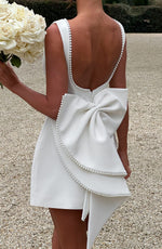 Magdalena Structured Mini Wedding Guest Dress