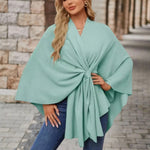 Veronika Cape-Style Top with Front Knot