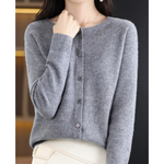 Katharina Classic Button-Front Cardigan