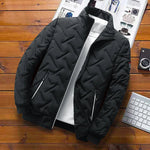 Theo Quilted Jacket with Stand Collar