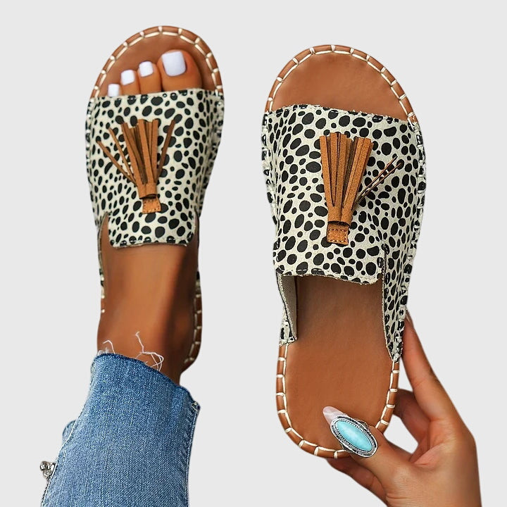 Lorraine | Comfortable Flat Sandals