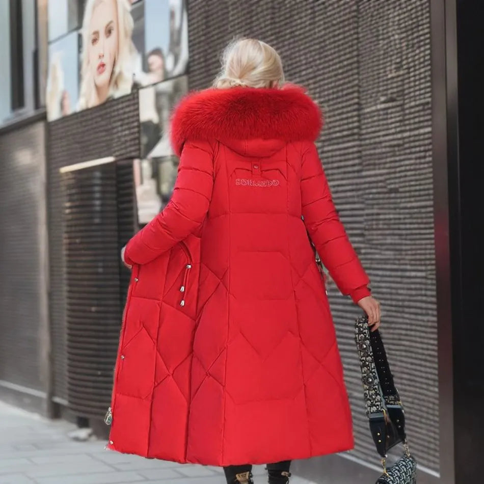 Katharina Long Quilted Down Coat