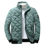 Theo Quilted Jacket with Stand Collar