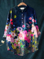 Monette | Floral Blouse, women's blouse – view 14