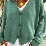 Birgit V-Neck Button Front Cardigan