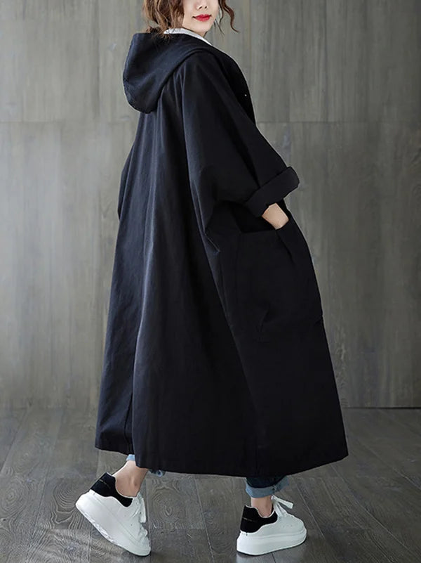 Felicia Long Waterproof Coat