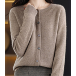 Katharina Classic Button-Front Cardigan