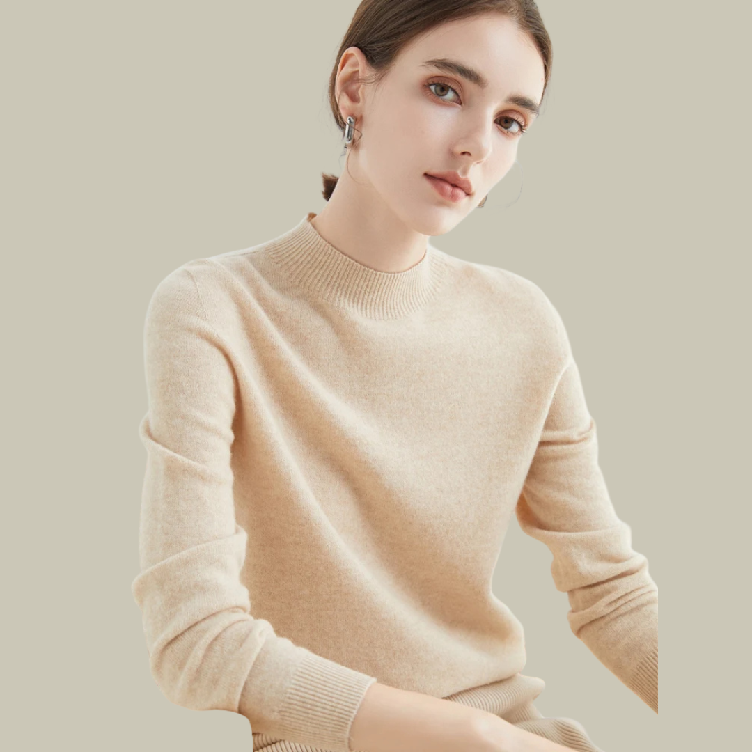 Monika Merino Wool Turtleneck Sweater