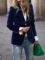 Sabina Classic One-Button Blazer