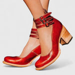 Janelis | Elegant Block Heel Pumps