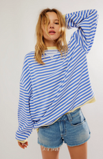 Anja Striped Crewneck Spring Sweater
