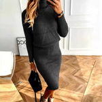 Carolin Stylish Comfortable Midi Sweater Dress