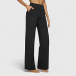Nadine Wide-Leg Lounge Pants with Stretch Waistband