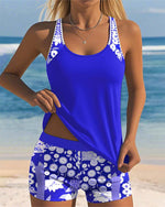 Felicia Floral Print Tankini Set