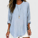 Natascha Striped Relaxed Fit Blouse
