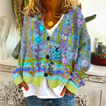 Hannah Cozy Colorful Cardigan