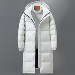 Robert Long Hooded Puffer Coat
