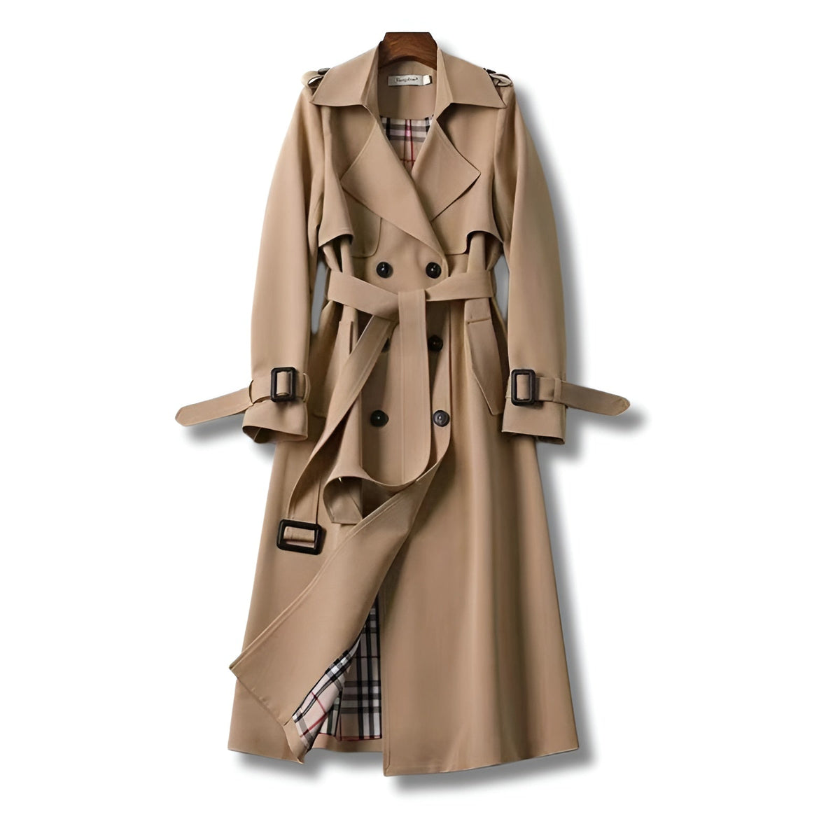 Amira Classic Belted Trench Coat