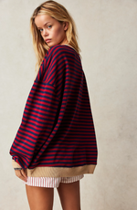 Anja Striped Crewneck Spring Sweater