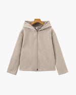 Marlow Wool Zip Coat, women's zip coat – view 2