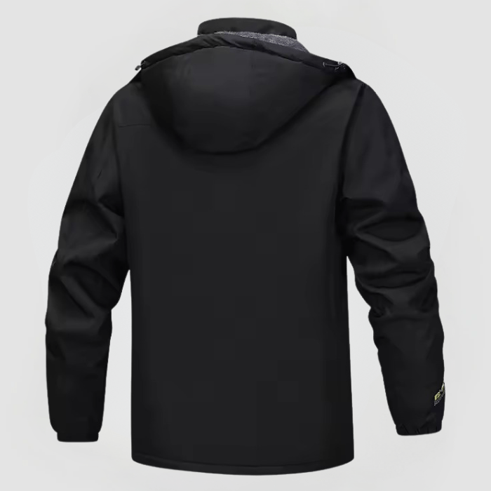 Hendrik Hooded Zip-Up Winter Jacket